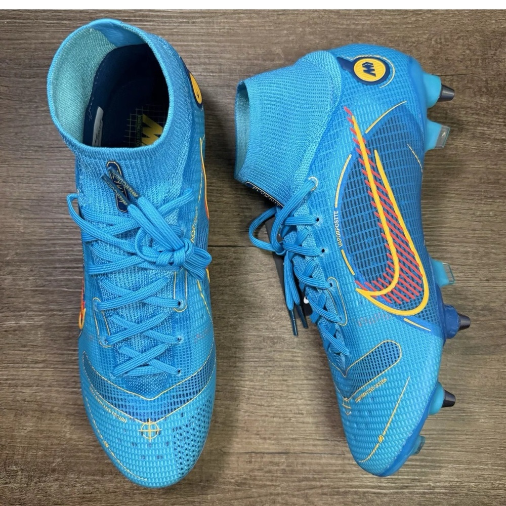 Nike Blue Soccer Cleats